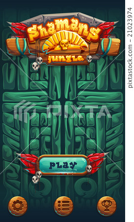 Jungle shamans mobile GUI play Jungle shamans mobile GUI play 21023974