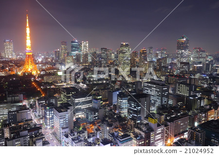 東京市夜景 東京市夜景 21024952