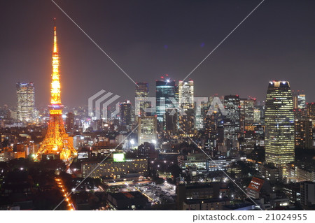 東京市夜景 東京市夜景 21024955