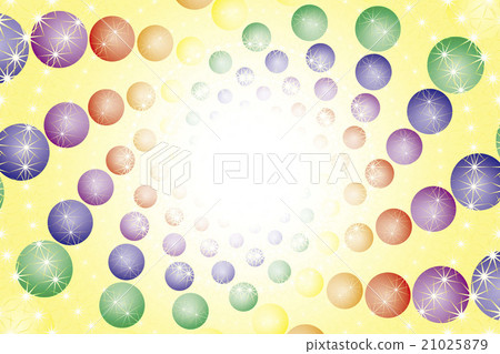 背景材料牆紙，顏色球，球形，球，螺旋，螺旋，螺旋，彩虹顏色，彩虹顏色，七種顏色，五顏六色 21025879