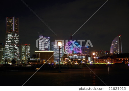 港區未來的夜景 港區未來的夜景 21025913