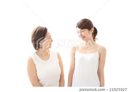 Parent and child two-generation beauty image 21025927