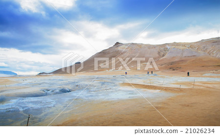 Fumarole evacuating volcanic geothermal,Hverir Fumarole evacuating volcanic geothermal,Hverir 21026234