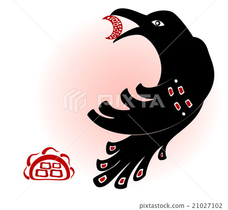 Decorative ethnic picture in the style of legends 21027102