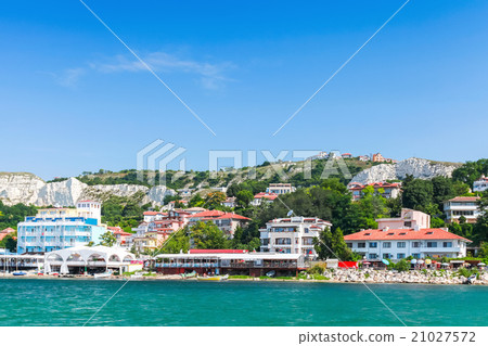 Summer cityscape of Balchik resort town Summer cityscape of Balchik resort town 21027572