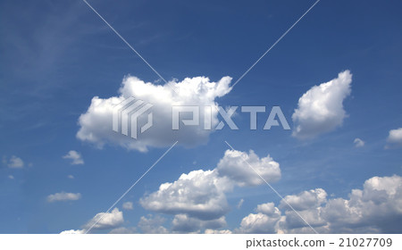 blue sky and clouds sky. 21027709