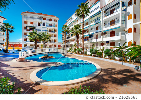 Typical spanish residential houses 21028563