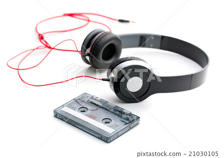 cassette tape and headphones cassette tape and headphones 21030105