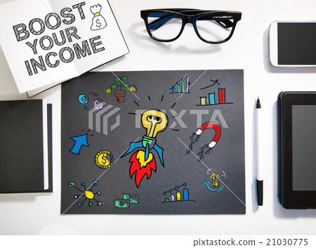 Boost Your Income concept  21030775