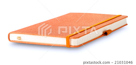 Notebook with an orange cover Notebook with an orange cover 21031046