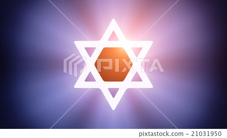 Illuminated Magen David Illuminated Magen David 21031950