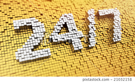 Pixelated 24-7 21032158