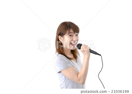 Young lady (karaoke) 21036199