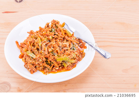 Pickled vegetables or acar, a popular cuisine 21036695