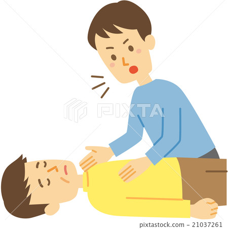 Cardiopulmonary resuscitation · Talk to people who are fallen (no line) 21037261