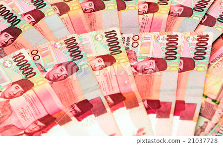 Indonesian Rupiah notes 100000 21037728