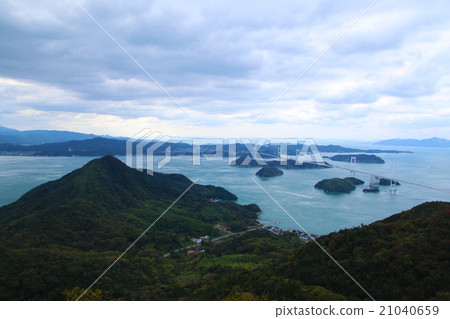 Seto Inland Sea (Kameo Mountain Observation Park) 21040659
