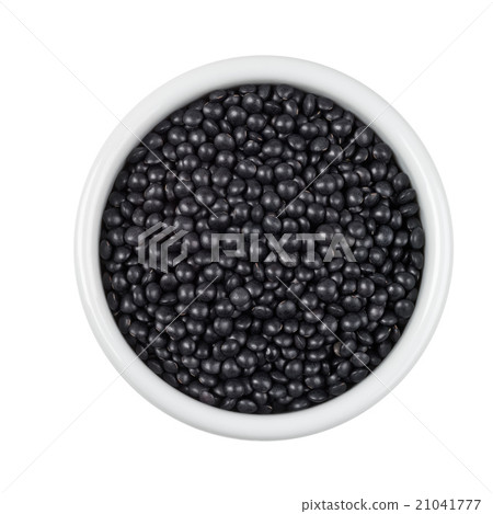 Black lentils Black lentils 21041777