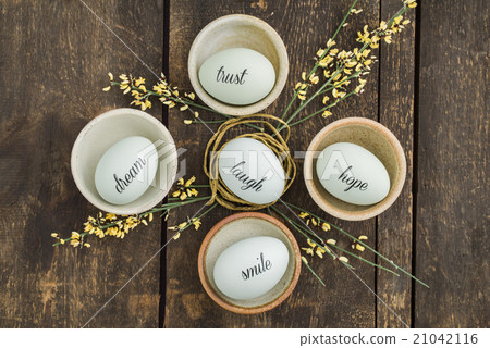Eggs with messages Eggs with messages 21042116