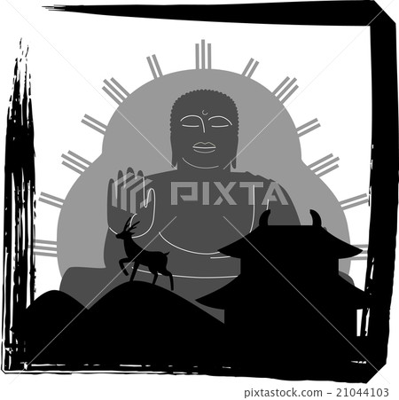 Nara silhouette angle Nara silhouette angle 21044103