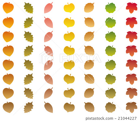 Leaves Changing Colors Autumn Brown Wither Leaves Changing Colors Autumn Brown Wither 21044227