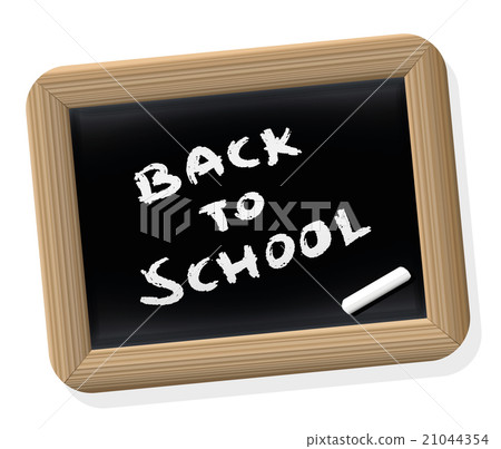 Back To School Blackboard Retro Style 21044354
