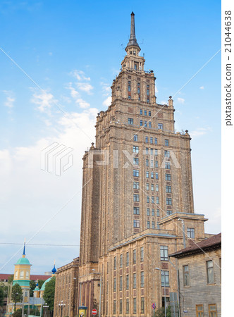building of Academy of Sciences, Riga, Latvia 21044638