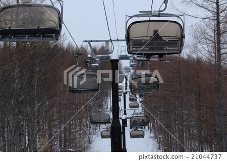Ski resort lift Ski resort lift 21044737