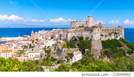 Landscape of old Gaeta with ancient castle Landscape of old Gaeta with ancient castle 21044902