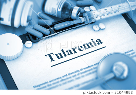 Tularemia Diagnosis. Medical Concept. 21044998