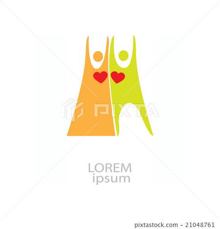Loving couple icon Loving couple icon 21048761