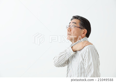 Stiff shoulder / senior male 21049588