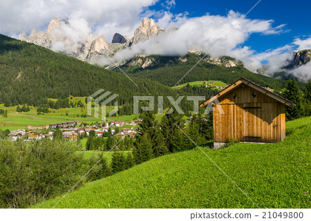 Panorama of Fassa Valley 21049800