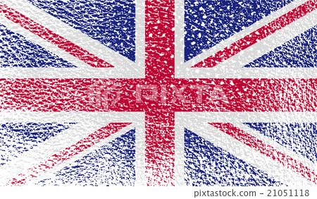 Flag of United Kingdom with old texture. Vector Flag of United Kingdom with old texture. Vector 21051118