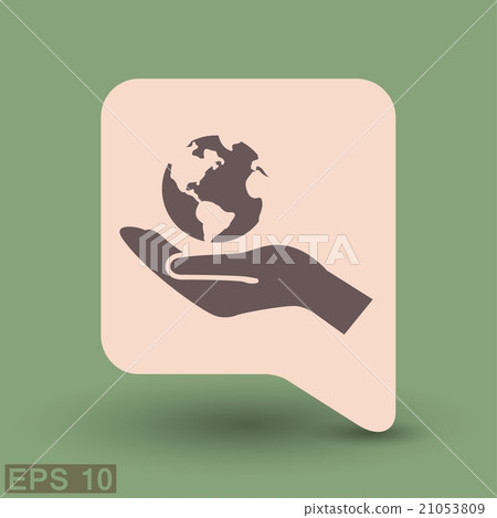 Pictograph of globe Pictograph of globe 21053809
