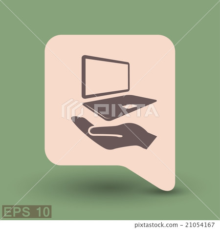 Pictograph of computer Pictograph of computer 21054167