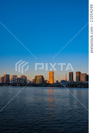 Early morning landscape ~ Tokyo · Katsuki Bridge area ~ (6) 21054299