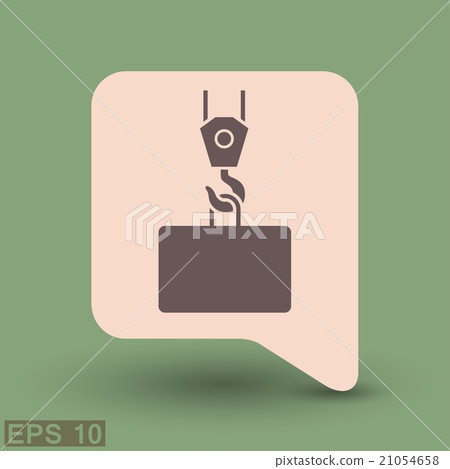 Pictograph of crane hook Pictograph of crane hook 21054658