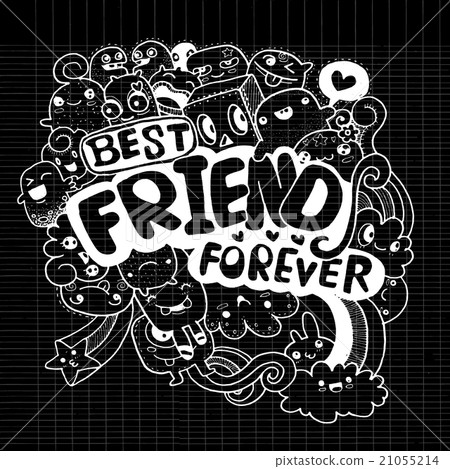 group of cute monster for you design ,best friend group of cute monster for you design ,best friend 21055214