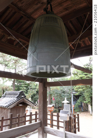 四國佛80號佛教寺院“（贊岐）國分寺”鐘樓，四國最古老的鐘樓 21056418