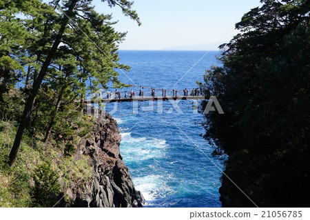 2月Higashiizu 21 Jogasaki海岸·Kadowaki吊橋 21056785