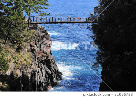 February Higashiizu 24 Jojigasaki coast · Kadowaki suspension bridge 21056788