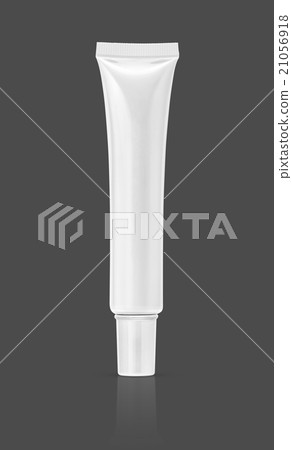 blank packaging cosmetic tube isolated on gray blank packaging cosmetic tube isolated on gray 21056918