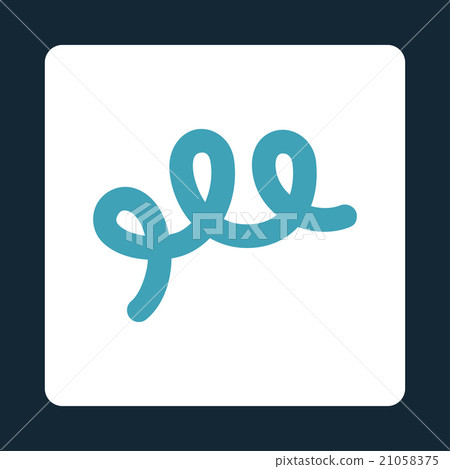 Helix Bacillus Rounded Square Button 21058375