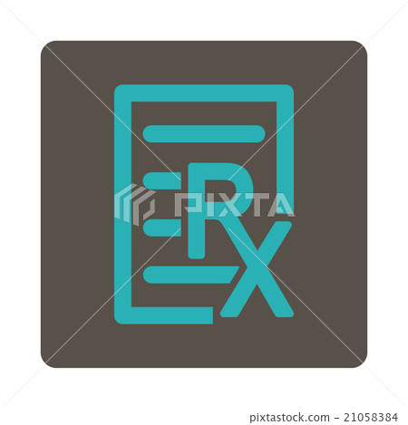 Receipt Rounded Square Button Receipt Rounded Square Button 21058384