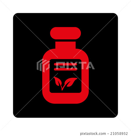 Natural Drugs Rounded Square Button 21058932