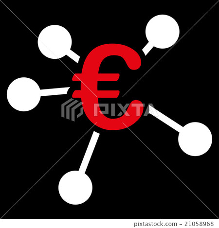 Euro Distribution Icon - Stock Illustration [21058968] - PIXTA