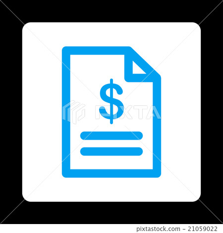 Invoice Rounded Square Button Invoice Rounded Square Button 21059022
