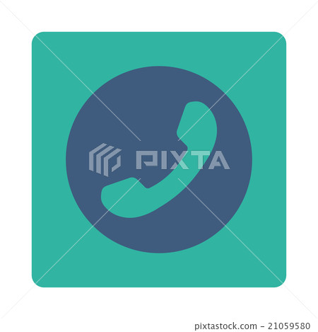 Telephone Number Rounded Square Button - Stock Illustration [21059580 ...