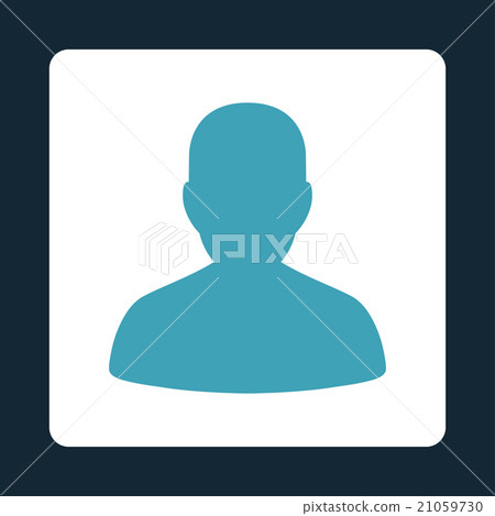 Portrait Rounded Square Button - Stock Illustration [21059730] - PIXTA
